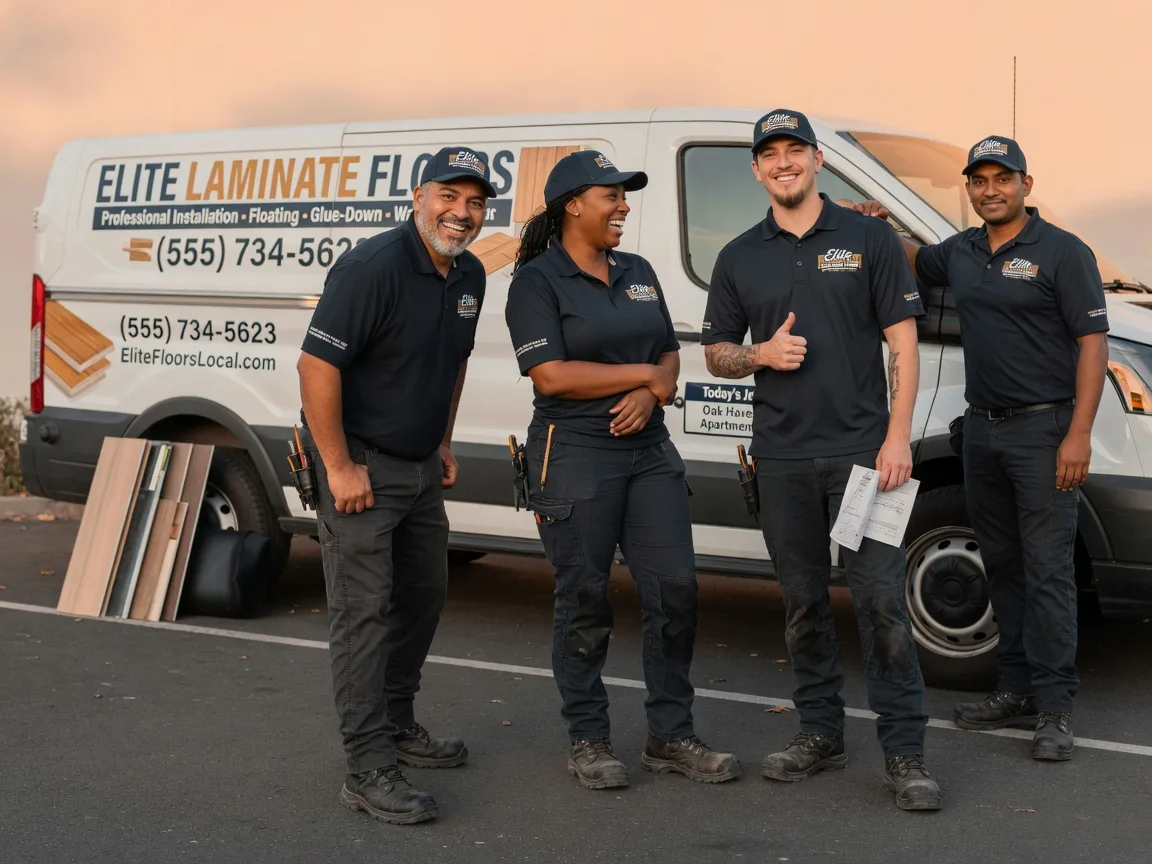 Laminate flooring installation company in Little Rock, IA